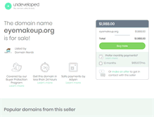 Tablet Screenshot of eyemakeup.org